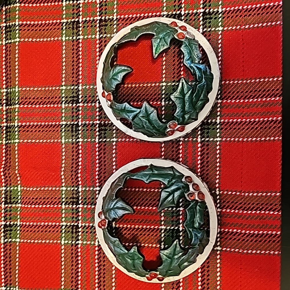YANKEE CANDLE Jar Holday Metal Lid Set of 2
